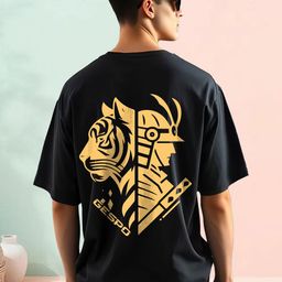 AUSK Men Printed Pure Cotton Pockets T-shirt-image-99