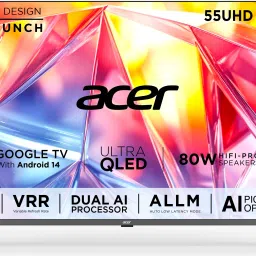 Super Series 1.387 M (55 inch) QLED Ultra HD (4K) Smart Google TV Android 14 (Black) | MEMC | ALLM | VRR | AI Picture Optimisation | 80W PRO Speakers | GIGA Bass | Dolby Vision-Atmos-image-9