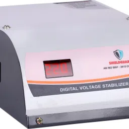 shieldguard Digital Iconic Voltage Stabilizer for LED/LCD TV + Set-Top box for 50 Inch Voltage Stabilizer image 3