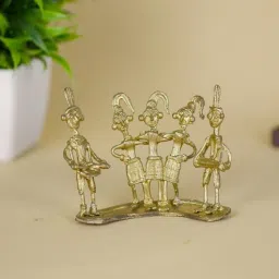 sowpeace Hymn Of Happiness Gold Brass Figurine-picture-2