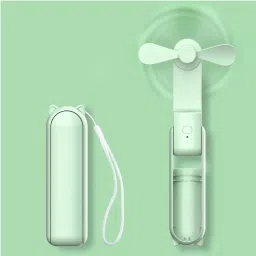 Sampri Portable Handheld Fan Personal Fan Rechargeable Battery Operated Multifunction Foldable Angle With USB Charging And AC Charging Port USB Fan-21