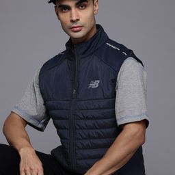 New Balance Mock Collar Padded Gilet Jacket-picture-33