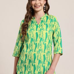 HERE&NOW Abstract Printed Kurti-picture-51