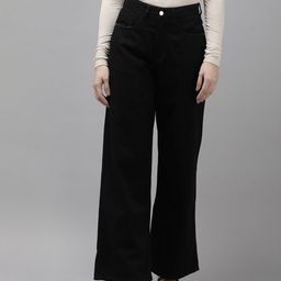 Van Heusen Woman Solid Cotton Jeans-image-32