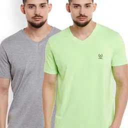 VIMAL Men Pack of 2 Cotton T-shirts-image-81