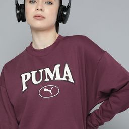 Puma Relaxed Fit Squard Printed Sweatshirt-image-89