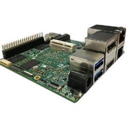 AAEON UP SQUARED Single Board computer with Intel N3350 (F1) 2GB DDR4, 32GB eMMC. Rev A1. 0-41