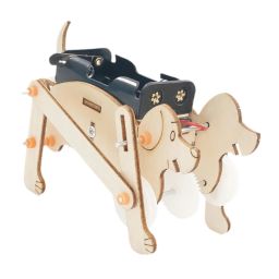 DIY Wooden Robot Dog STEM Kit Robo-Dog A STEM Adventure Hands-On STEM Build Your Own Dog With DIY Science Physic Project Experiment For School Children -RS6479DIY Wooden Robot Dog STEM Kit Robo-Dog A STEM Adventure Hands-On STEM Build Your Own Dog With DIY Science Physic Project Experiment For School Children -RS6479 image 1