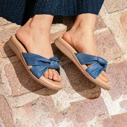 Indifeet Women Open Toe Flats-image-6