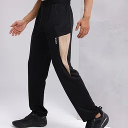 HRX by Hrithik Roshan Men Colourblock Rapid-Dry Running Track Pants-picture-15