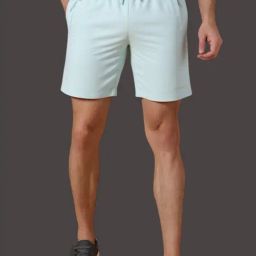 A Skating Monk by Woodland Green Regular Fit Solid Shorts-image-20