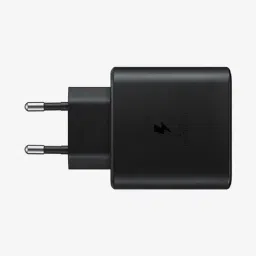 Samsung 45W Single Port 3Amp Super Fast Charger with Cable (EP-TA845XBNGIN, Black)-30