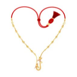 P.C. Chandra Jewellers 22k Yellow Gold Sleek Design With A Classy Finish Necklace-image-4