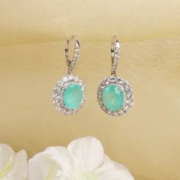 The Real Effect London 800 Sterling Silver Drop Earrings for Women-image-29