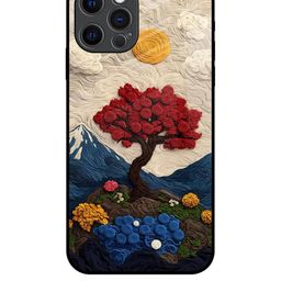 QRIOH Quirky Printed iPhone 12 Pro Back Case Mobile Accessories-image-50
