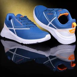 Asian Men's Blue Running Shoes-38