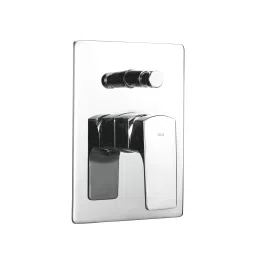 Roca RT5A0620CA1 Escuadra Chrome Silver Stainless Steel Concealed Diverter-image-2