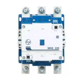 L&T MNX225 225 A 220 V 3 Pole 2NO + 2NC Power Contactor, CS94140KOOO-20