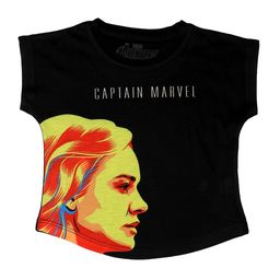 Marvel by Wear Your Mind Girls Black Printed Top-picture-4
