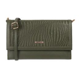 Metro Green Textured Free Size Clutch-image-32