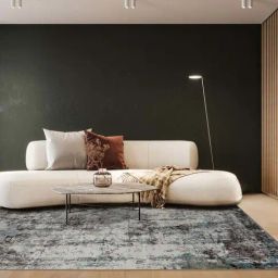 Ddecor Live Beautiful Brown Polypropylene Rug-25