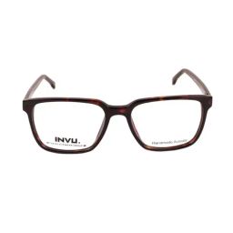 INVU A4014B Brown Full Rim Square Frame-image-45
