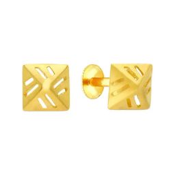Malabar Gold and Diamonds 22k Gold Earrings for Women-picture-24