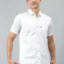 Thomas Scott White Regular Fit Cotton Shirt-image-67