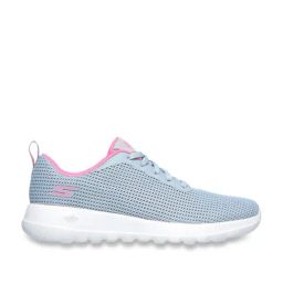 Skechers Women's GO WALK JOY Grey Pink Walking Shoes-image-3