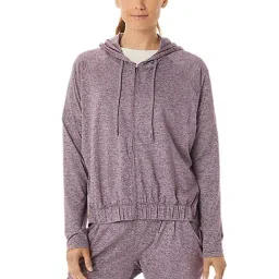 Asics Purple Regular Fit Hooded Jacket-picture-43