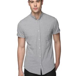 Club York Grey Regular Fit Shirt-image-81