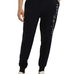 Tommy Hilfiger Blue Logo Regular Fit Joggers-image-27