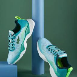 Campus Kids Green Running Shoes-image-60