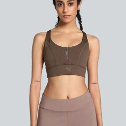 Puma Espresso Brown Skinny Fit Bra-picture-34