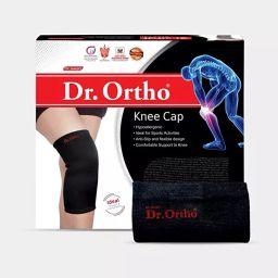Dr. Ortho XL Size Black Knee Cap DSDRKCBXL-47