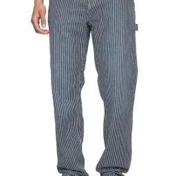 GAP Blue Relaxed Fit Striped Jeans-image-103