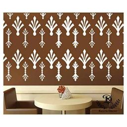 Kayra Decor Modern 16x24 Inch Wall Design Stencil Painting KHSNT067-image-38