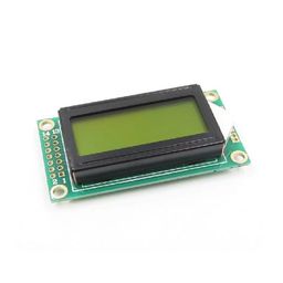 0802 LCD display 3.3/5V – Green-Yellow color screen image 1