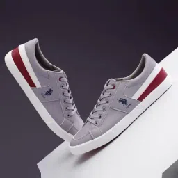 U.S. Polo Assn. Men's Grey Casual Sneakers-picture-47