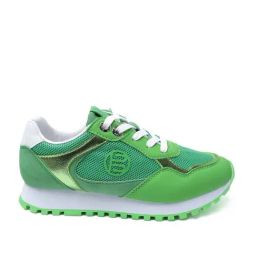 BAGATT Women's Siena Green Casual Sneakers-image-0