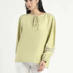Madame Green Regular Fit Top-image-94