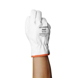 Ansell ActivArmr 96-002 White Abrasion & Cut Resistant Leather Gloves Size 12, RIGLVCVR120-picture-19