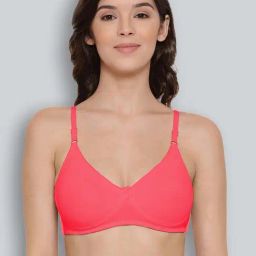 Lyra Peach Cotton Everyday Bra-image-73