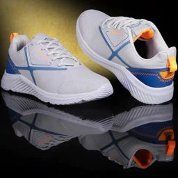 Asian Men's Grey Running Shoes-picture-18