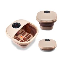Lifelong LLM378 Electric Foldable Foot Spa Massager (Brown)-44