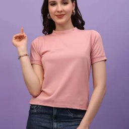 Cation Pink Plain Top-picture-11