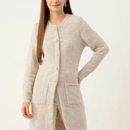 Apsley Camel Brown Self-Design Cardigan-picture-22
