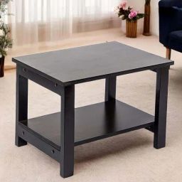Ikiriya Camden Dark Brown Sheesham Wood Contemporary Coffee Table in Extra Dark Mahogany Finish-image-12