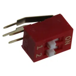 E-SWITCH DIP SWITCH, SPST, 2CKT, 0.025A, 24V, THT, KAS2102E.-picture-4