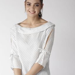 Style Quotient Women White Printed Top-24